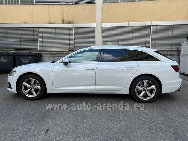 Rental Audi A6 40 TDI Quattro Estate in Lugano