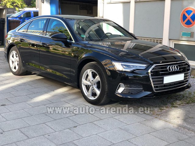 Transfer from Davos to Bern Airport by Audi A6 45 TDI Quattro car