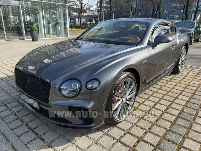 Rental Bentley Continental GTC V8 in Lausanne