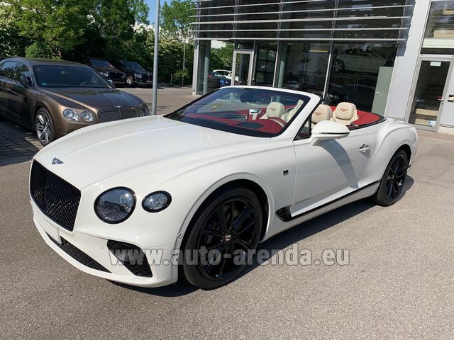 Rental Bentley GTC W12 First Edition in Lugano