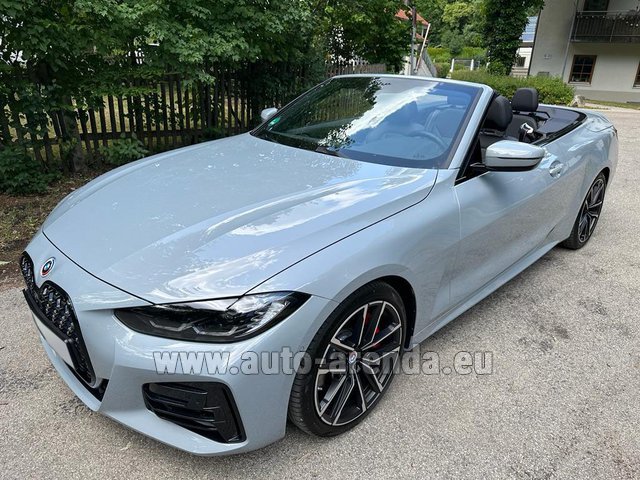 Rental BMW M430i xDrive Convertible in Zurich airport