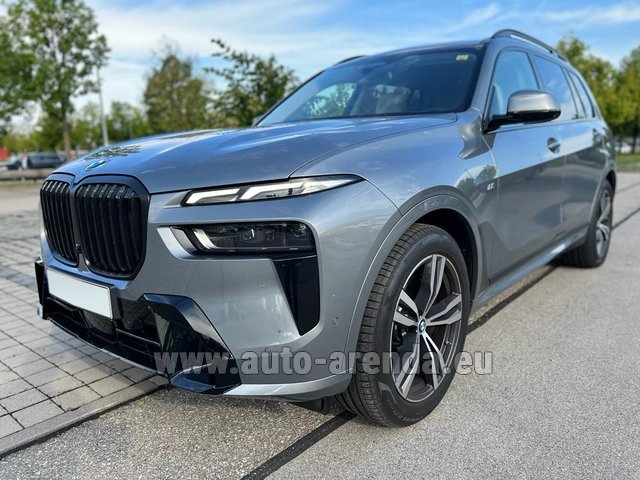 Rental BMW X7 40d XDrive High Executive M Sport (new model, 5+2 seats) in Zurich airport