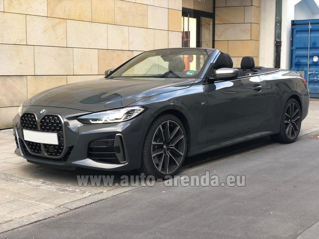 Rental BMW M440i xDrive Convertible in Zurich airport