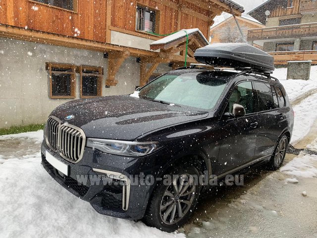 Transfer from Davos to Munich Airport General Aviation Terminal GAT by BMW X7 M50d (1+5 pax) car