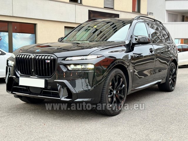 Rental BMW X7 M60i XDrive High Executive M Sport (new model, 5+2 seats) in Zurich airport