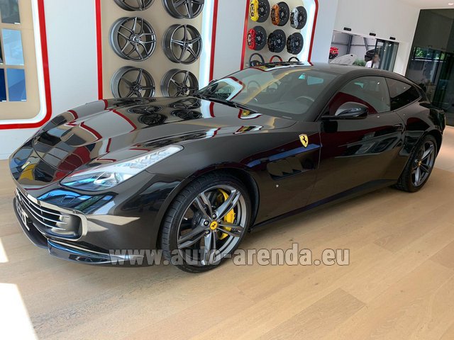Rental Ferrari GTC4Lusso in Geneva airport
