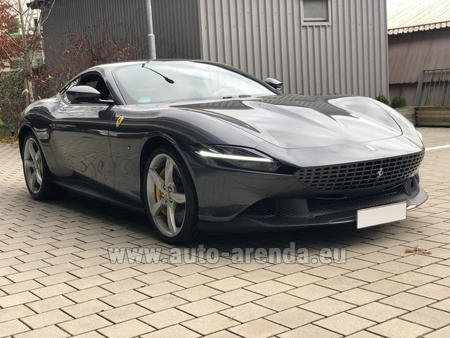 Rental Ferrari Roma in Lugano