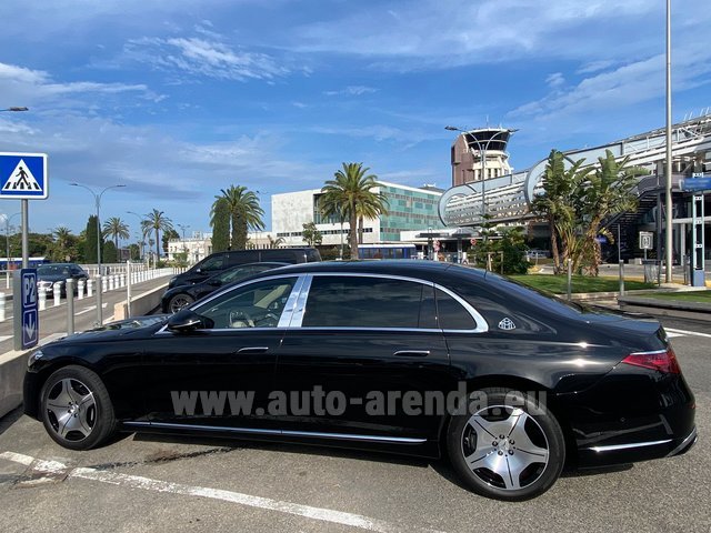 Rental Maybach S 580 L 4Matic V8 in Zurich airport