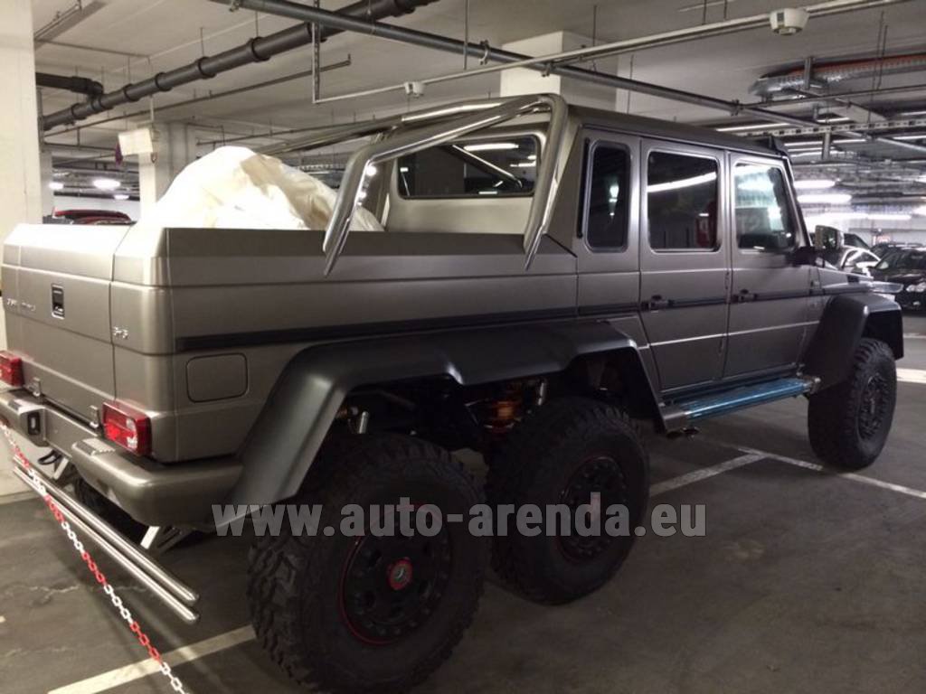Rent The Mercedes Benz 6x6 Amg 6 3 Car In Switzerland