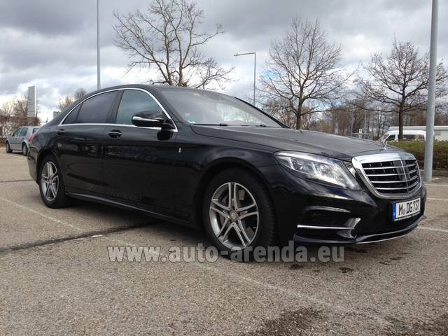 Transfer from Bad Ragaz to Munich by Mercedes-Benz S350 Long 4MATIC AMG equipment car