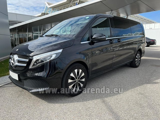 Rental Mercedes-Benz V-Class (Viano) V300d 4MATIC Extra Long (1+7 pax) in Lausanne