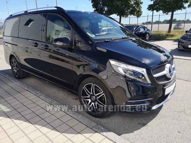 Rental Mercedes-Benz V-Class (Viano) V 300 4Matic AMG Equipment in Lausanne