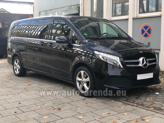 Rental Mercedes-Benz V-Class V 250 Diesel Long (8 seater) in Geneva airport