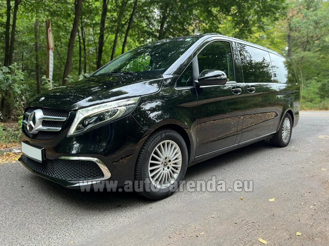 Rental Mercedes-Benz V-Class (Viano) V300d extra Long (1+7 pax) in Lausanne