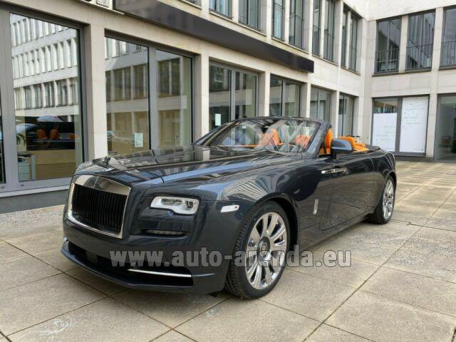 Rental Rolls-Royce Dawn (black) in Geneva