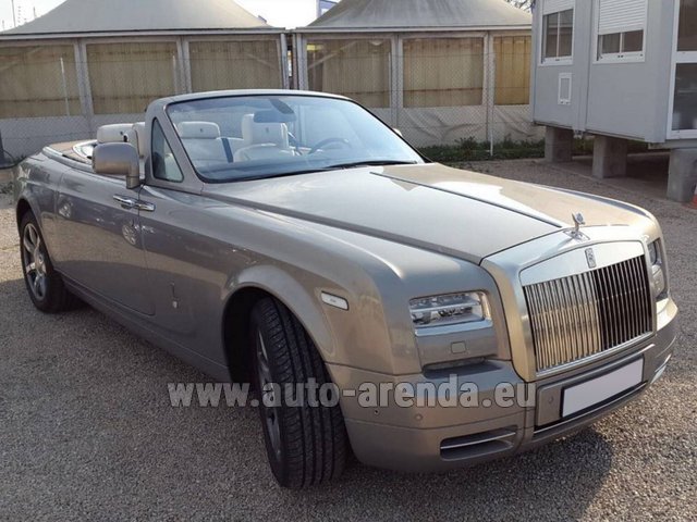 Rental Rolls-Royce Drophead in Geneva airport