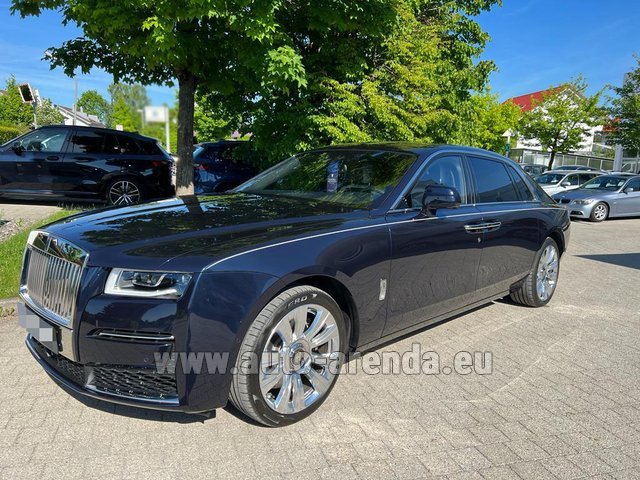 Rental Rolls-Royce GHOST Long in Lugano