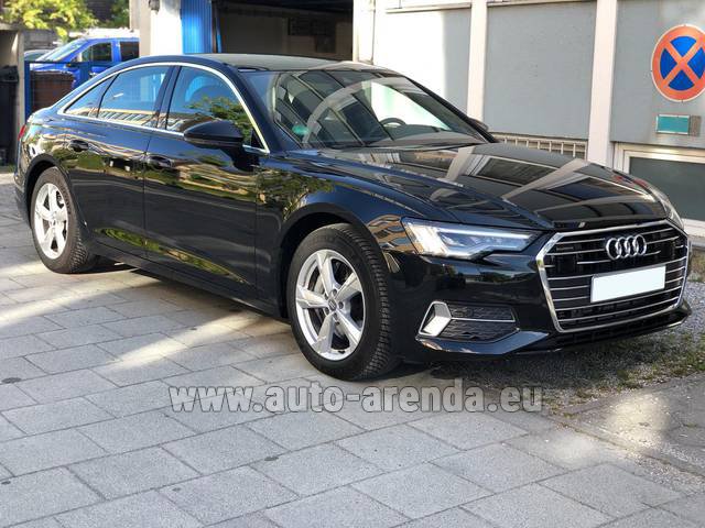 Transfer from St. Moritz to Munich Airport by Audi A6 45 TDI Quattro car