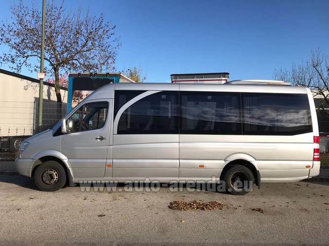 Transfer from Davos to Milan Malpensa Airport by Mercedes-Benz Sprinter (18 passengers) car