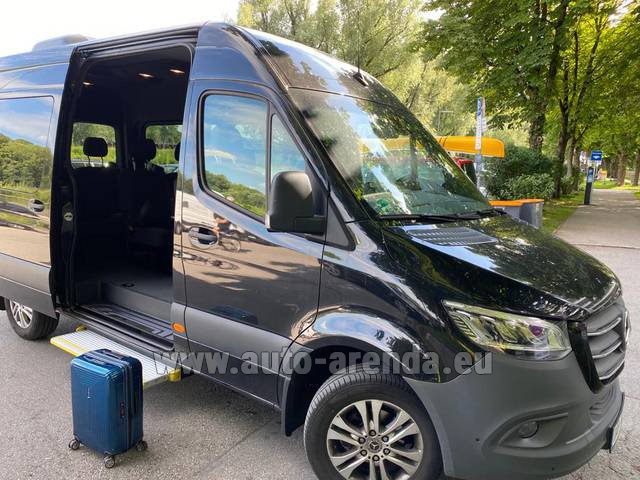 Transfer from Montreux to Munich Airport General Aviation Terminal GAT by Mercedes-Benz Sprinter (8 passengers) car