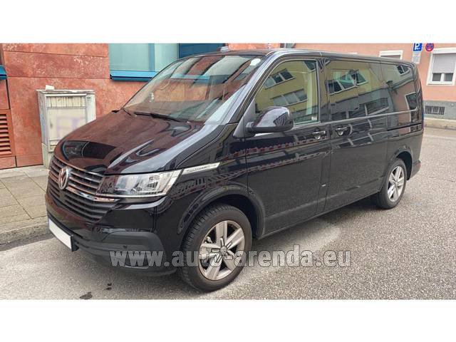 Transfer from Lugano Airport to Davos by Volkswagen Multivan car